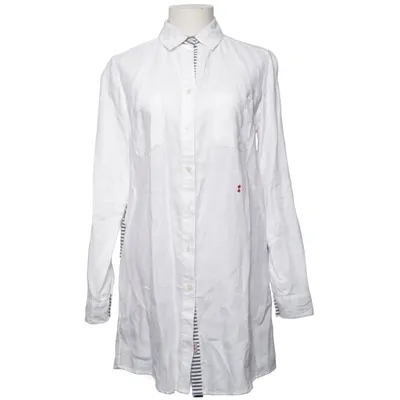 Shirt (Wit, Blauw) van Slam Linnen