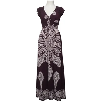 Maxi jurk (Lila) van Vivo Modo Elastaan, Polyester