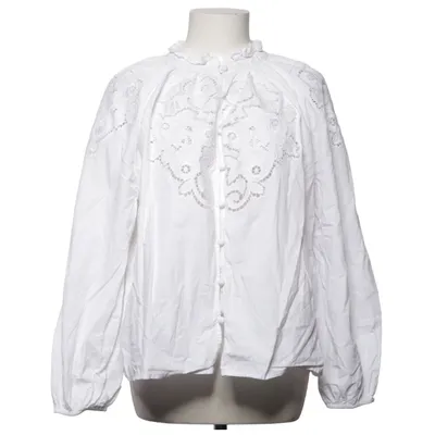 Bluse (Hvid) fra By Malina Bomuld
