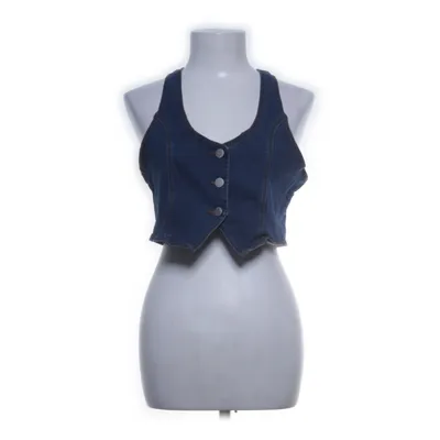 Gilet en jean (Bleu) Coton, Élasthane, Polyester, Viscose