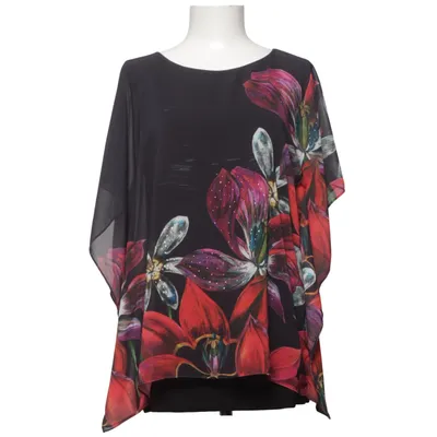 Haut (Noir, Multicolore) de Molly Jo Élasthane, Polyester, Viscose