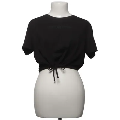 Crop top (Sort) fra JustStrong Bomuld, Polyester