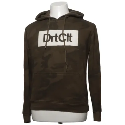 Huvtröja (Grön, Flerfärgad) från DirtCult Bomull, Polyester