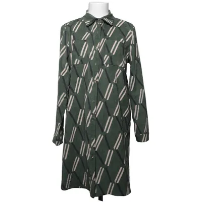 Skjortklänning (Grön, Vit, Svart) från My Star Polyester