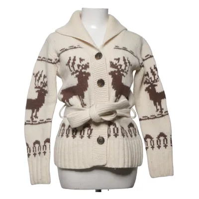 Cardigan (Wit, Bruin) van L.O.G.G by H&M Wol