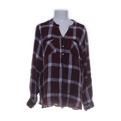 Blus (Röd, Vit) från Isolde Bomull