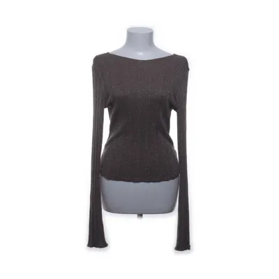 Tröja (Brun) från NA-KD Metallfiber, Polyamid, Polyester, Viskos