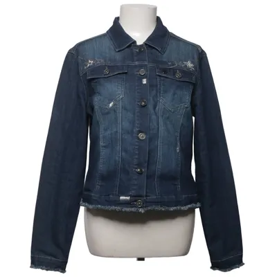 Spijkerjas (Blauw) van Barbara Lebek Katoen, Elastaan, Polyester