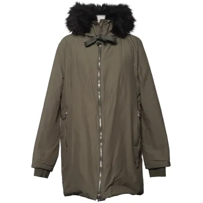 Winter jacket (Green) from Zara Outerwear Acrylic, Polyamide, Polyester
