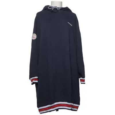 Hood dress (Blue, Multicolored) from Kangaroos Cotton, Polyester
