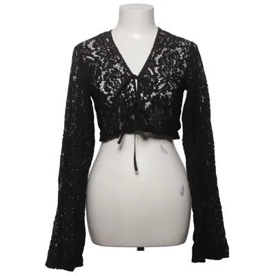 Boléro (Noir) de Josefine HJ x NA-KD Coton, Polyamide