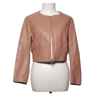 Jacket (Beige) from Oltre Polyester, Viscose