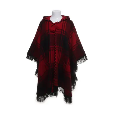 Poncho (Red, Black)