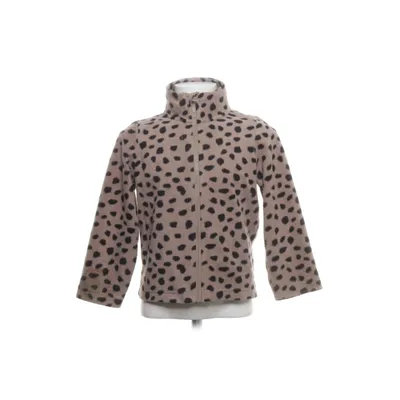 Fleecejakke (Beige, Sort) fra Minimarket Polyester