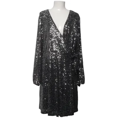 Robe de cocktail (Argent, Noir) de Modavista Élasthane, Polyester