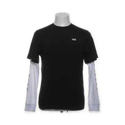 Long sleeve T-shirt (Black, White) from Vans Cotton
