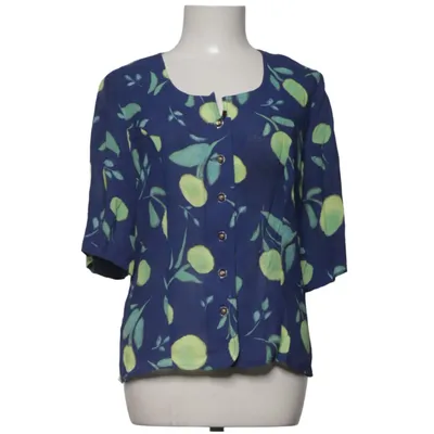 Chemise à manches courtes (Bleu, Vert) de Elinette Viscose