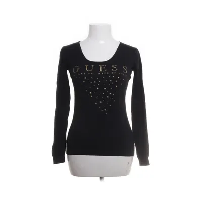 Tröja (Svart, Flerfärgad) från Guess Bomull, Polyester