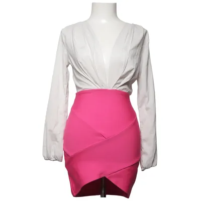 Jurk (Roze, Wit) van Blossom Katoen, Polyester