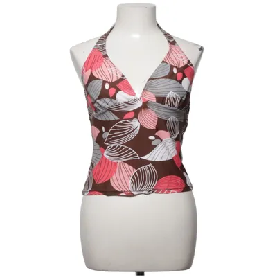 Haltertop (Bruin, Meerkleurig) van NKD Elastaan, Polyamide, Polyester