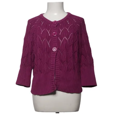 Cardigan (Violet) de Brandtex Acrylique, Coton