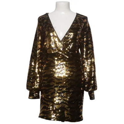 Cocktailkleid (Schwarz, Gold) von Ivyrevel Elasthan, Polyester