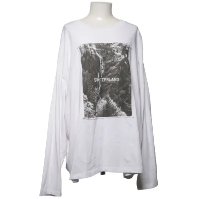 T-shirt à manches longues (Blanc) de ASOS Design Coton, Élasthane