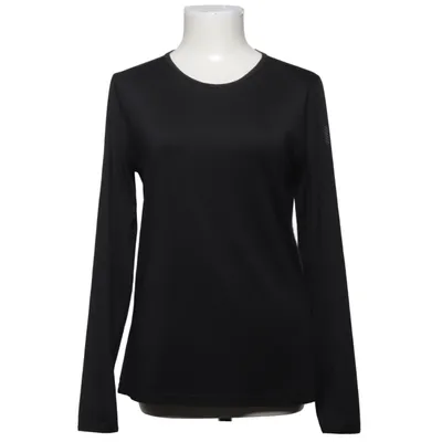 Långärmad t-shirt (Svart) från Blacc Running Elastan, Polyester