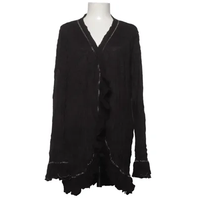 Cardigan (Sort) fra Nitto Akryl, Uld