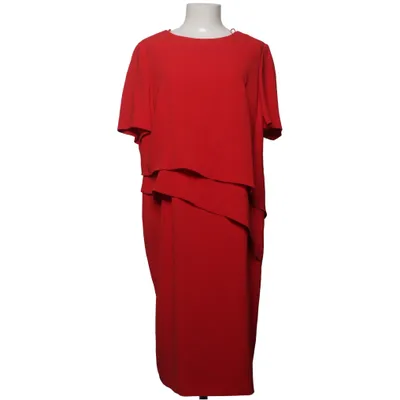 Dress (Red) from Fadenmeister Acetate, Polyester