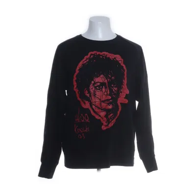 Collegetröja (Svart, Röd) från Earth Positive Ekologisk bomull