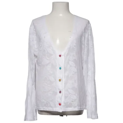 Cardigan (Hvid) fra Coline Bomuld, Polyester