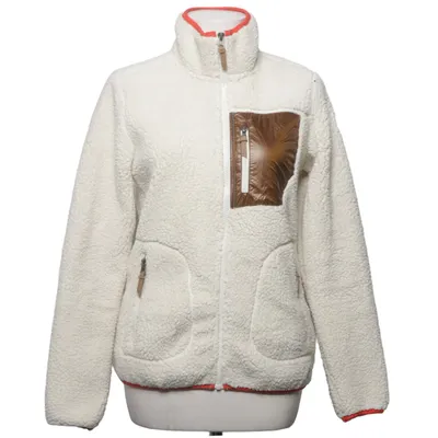 Fleecejakke (Hvid, Brun, Orange) fra Finnish Trademark Polyester