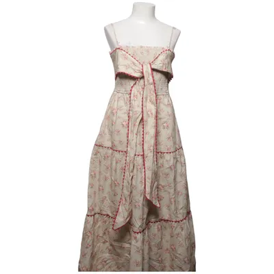 Maxikjole (Beige, Pink, Grøn) fra Love Peach Bomuld, Polyester