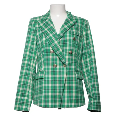 Blazer (Vert, Blanc) de Attentif Élasthane, Polyester