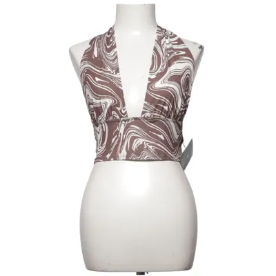 Haut dos-nu (Halterneck Crop Top) de NLY One Élasthane, Polyester