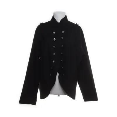 Cardigan (Sort) Bomuld, Polyester