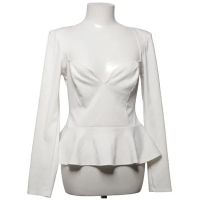 Peplum top (Wit) van Oh My Love