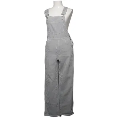 Dungarees (Black, White) from Mango