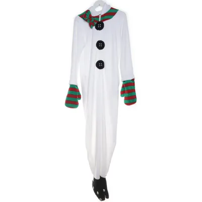 Fancy dress (White, Multicolored) Polyester