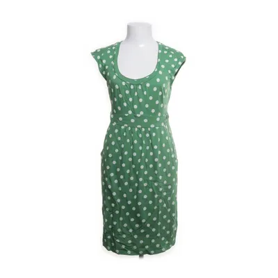 Dress (White, Green) from Boden Cotton, Modal