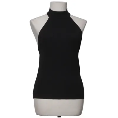 Top (Back Focus Rib Top, halterneck, halter top, vardag, basplagg, casual, minimalist, capsule, cleangirl, streetwear, fest, party, klubb, sommar, edgy, trendig, cool, 90s, Y2K) van NLY Trend Elastaan, Polyester