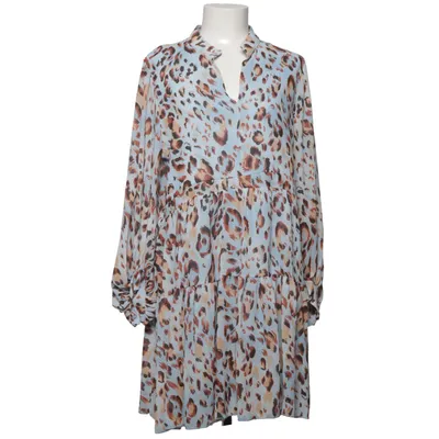 Jurk (Blauw, Bruin, Zwart) van Garconne Elastaan, Polyester