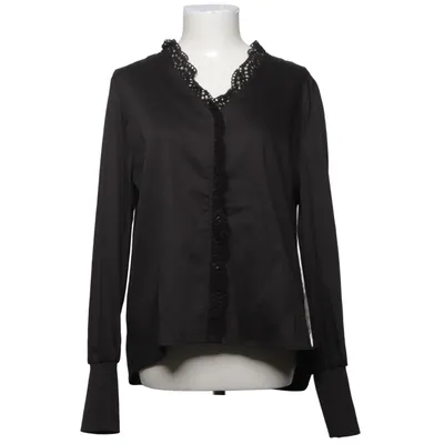 Blus (Svart) från Leveté Room Elastan, Ekologisk bomull, Polyamid
