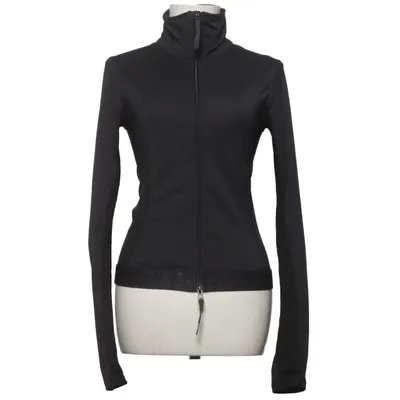 Træningsjakke (Sort) fra Fashionablefit Elastan, Polyester
