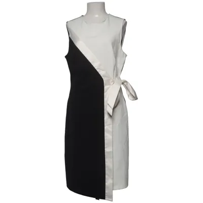 Kleid (Schwarz, Weiß) von Diane von Furstenberg Elasthan, Polyamid, Polyester, Viskose