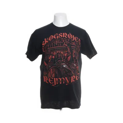 T-shirt (Svart, Flerfärgad) från Gildan Bomull