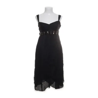 Cocktailkjole (Sort) fra Zara Woman Polyester, Silke