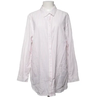 Shirt (White, Pink) from Sheego Casual Cotton