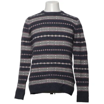 Sweater (Blue, Multicolored) from Melka Cotton, Polyamide, Wool